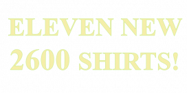 Eleven New Shirts!